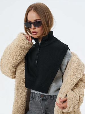 Смотреть модные образы с валберриз с Манишка (артикул 256277129)