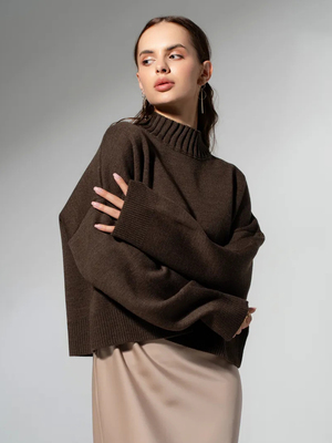 Смотреть модные образы с валберриз с Свитер (артикул 268301895)