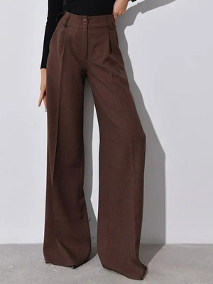 Смотреть модные образы с валберриз с Брюки (артикул 117267011)