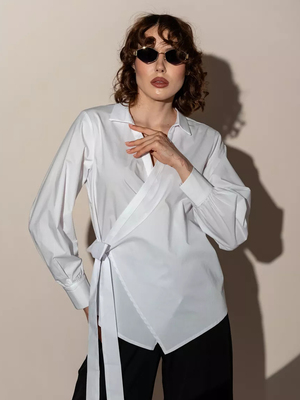 Смотреть модные образы с валберриз с Блуза (артикул 250471572)