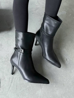 Смотреть модные образы с валберриз с Ботильоны (артикул 277068130)