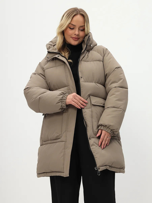 Смотреть модные образы с валберриз с Пуховик (артикул 274982626)