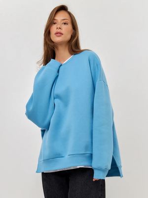 Смотреть модные образы с валберриз с Свитшот (артикул 235075288)