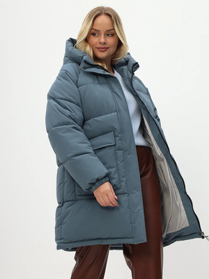 Смотреть модные образы с валберриз с Пуховик (артикул 274982275)