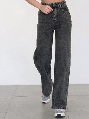 Смотреть модные образы с валберриз с Джинсы (артикул 215608786)