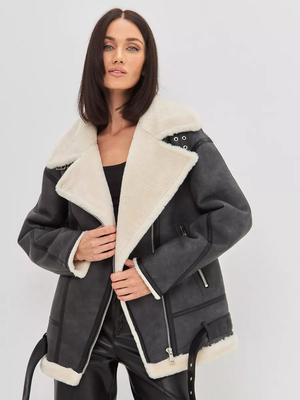 Смотреть модные образы с валберриз с Дубленка ❄️ (артикул 177041611)