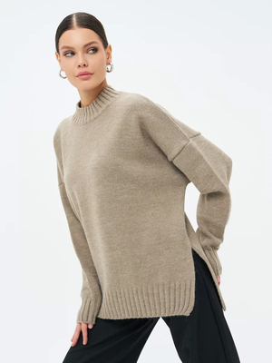 Смотреть модные образы с валберриз с Свитер (артикул 134526443)