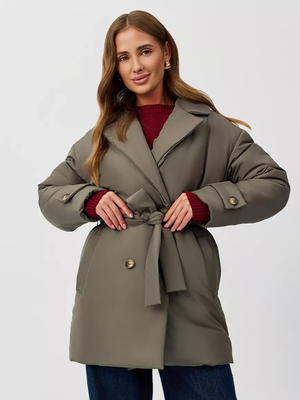 Смотреть модные образы с валберриз с Куртка (артикул 270612430)