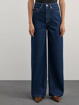 Смотреть модные образы с валберриз с Джинсы (артикул 256627351)