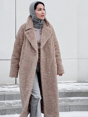 Смотреть модные образы с валберриз с Шуба ❄️ (артикул 139208332)