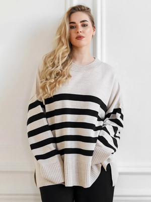 Смотреть модные образы с валберриз с Свитер (артикул 226409392)