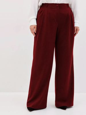 Смотреть модные образы с валберриз с Брюки (артикул 263103940)