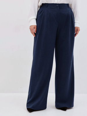 Смотреть модные образы с валберриз с Брюки (артикул 263105002)