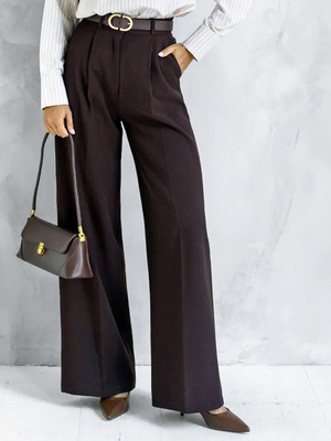 Смотреть модные образы с валберриз с Брюки (артикул 263975285)