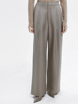 Смотреть модные образы с валберриз с Брюки (артикул 287250850)