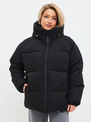 Смотреть модные образы с валберриз с Куртка ❄️ (артикул 301900753)