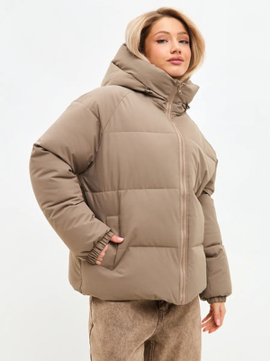 Смотреть модные образы с валберриз с Куртка ❄️ (артикул 301900750)