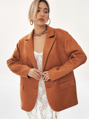 Смотреть модные образы с валберриз с Жакет (артикул 276913016)