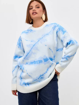 Смотреть модные образы с валберриз с Джемпер (артикул 264243472)