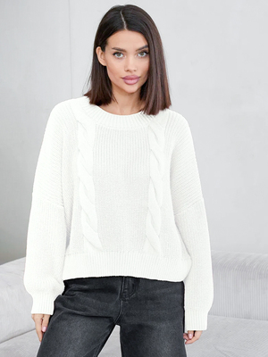 Смотреть модные образы с валберриз с Свитер (артикул 303333882)