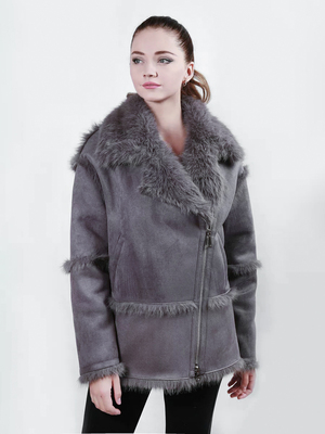 Модный образ ВБ с Дубленка (артикул 242399295)