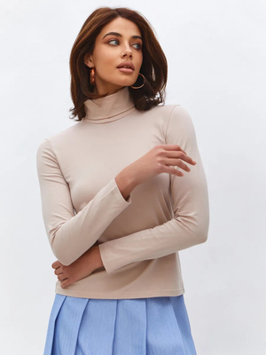 Модный образ ВБ с Водолазка (артикул 123322463)