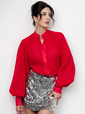 Смотреть модные образы с валберриз с Блуза (артикул 123318538)