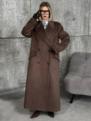 Смотреть модные образы с валберриз с Пальто (артикул 320444696)