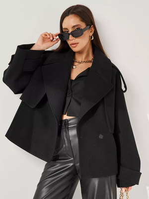 Смотреть модные образы с валберриз с Пальто (артикул 240477732)