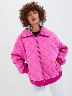 Модный образ ВБ с Бомбер (артикул 169475640)