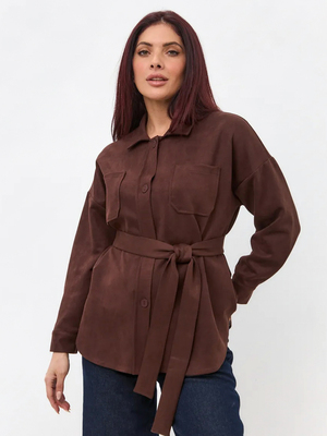 Смотреть модные образы с валберриз с Рубашка (артикул 307776633)