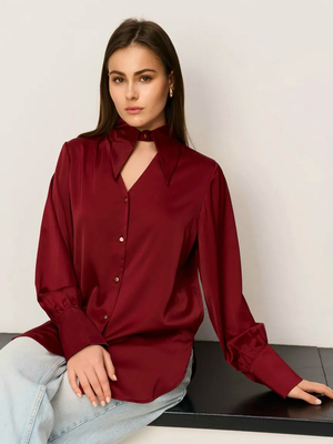 Смотреть модные образы с валберриз с Блуза (артикул 313563619)