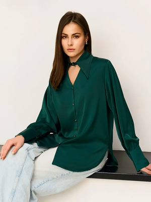 Смотреть модные образы с валберриз с Блуза (артикул 313562123)