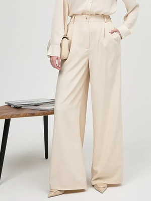 Смотреть модные образы с валберриз с Брюки (артикул 311617362)