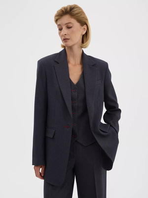 Смотреть модные образы с валберриз с Жакет (артикул 243077628)