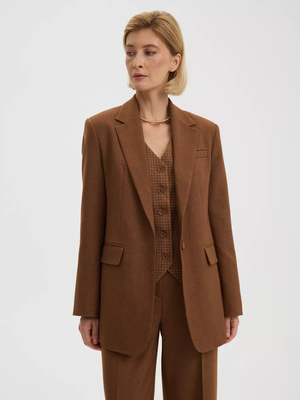 Смотреть модные образы с валберриз с Жакет (артикул 169643235)