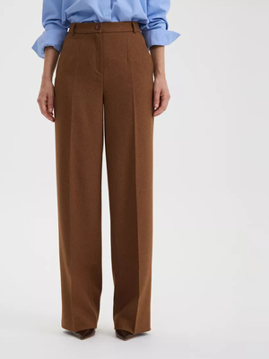 Смотреть модные образы с валберриз с Брюки (артикул 116537645)