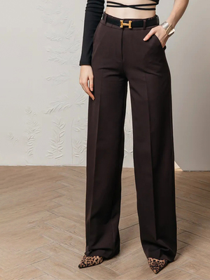 Смотреть модные образы с валберриз с Брюки (артикул 280337250)