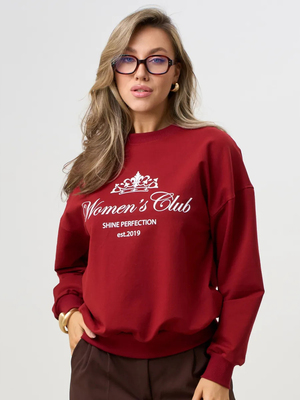 Смотреть модные образы с валберриз с Свитшот (артикул 321038680)