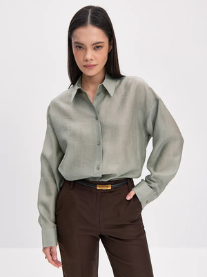 Смотреть модные образы с валберриз с Рубашка (артикул 343209282)