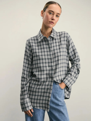 Смотреть модные образы с валберриз с Рубашка (артикул 293911862)