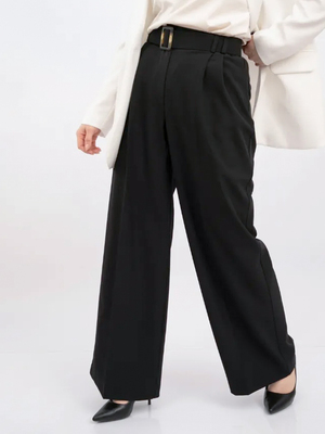 Смотреть модные образы с валберриз с Брюки (артикул 327394891)