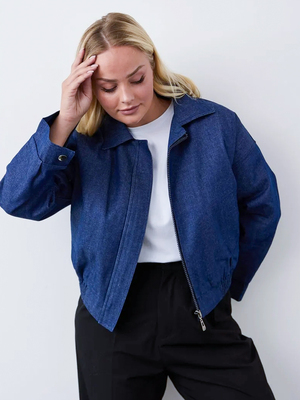 Смотреть модные образы с валберриз с Бомбер (артикул 252098723)