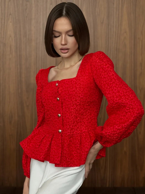 Смотреть модные образы с валберриз с Блуза (артикул 303792081)