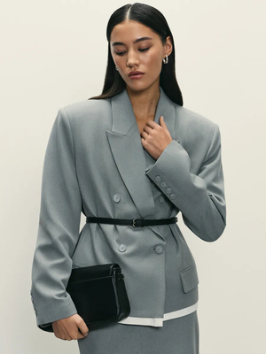 Смотреть модные образы с валберриз с Жакет (артикул 325091544)