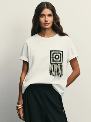 Смотреть модные образы с валберриз с Футболка (артикул 346542404)