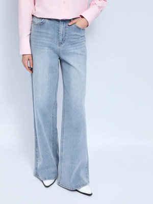 Смотреть модные образы с валберриз с Джинсы (артикул 317285148)