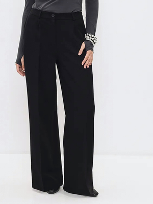 Смотреть модные образы с валберриз с Брюки (артикул 267579842)