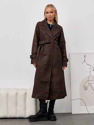 Модный образ ВБ с Плащ (артикул 253983162)