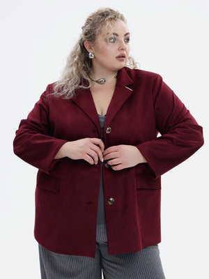 Смотреть модные образы с валберриз с Жакет (артикул 331394894)